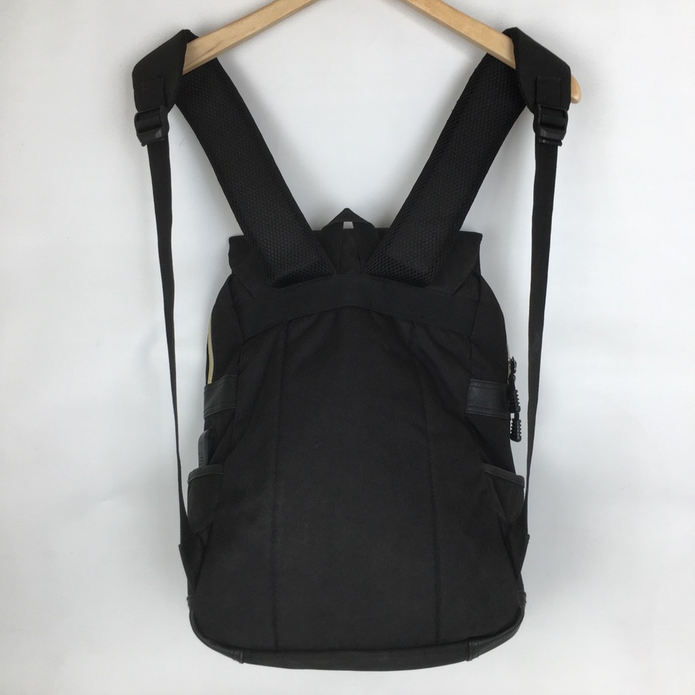 ⚜️Black Canvas Flap Backpack for Women - Picture 15 of 15